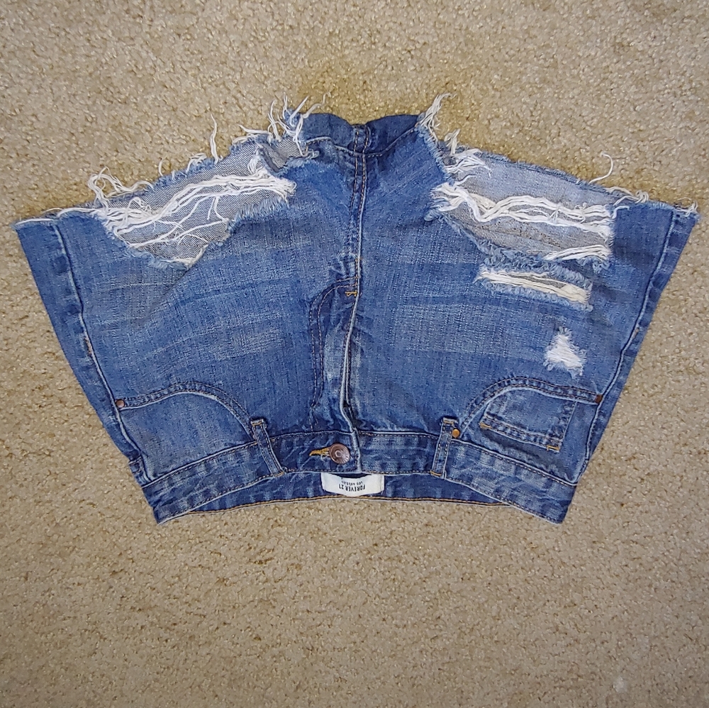 Jean shorts